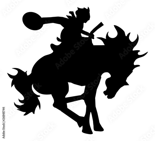 rodeo silhouette