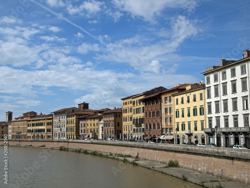 Am Arno,Pisa,Toskana,Italien