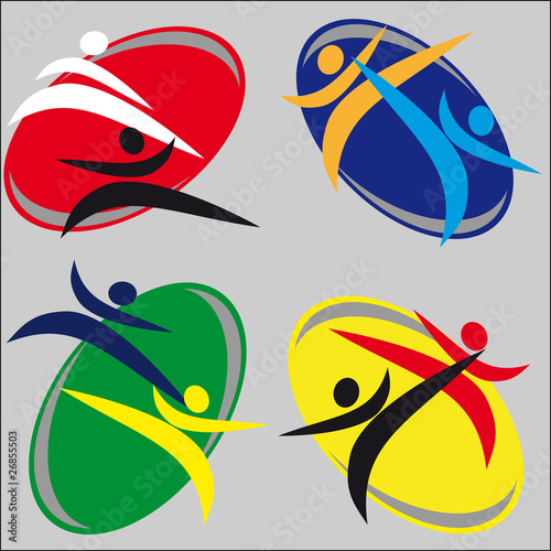 ORIGINAL SIMBOL MARTIAL ARTS .SET.
