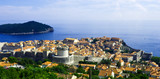 View of the old city of Dubrovnik. Croatia