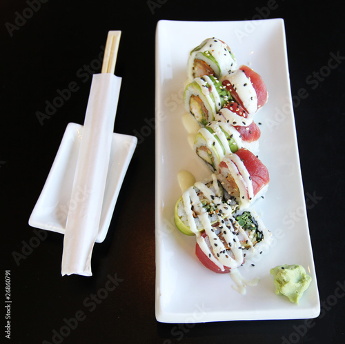 Sushi Roll with Avocado photo