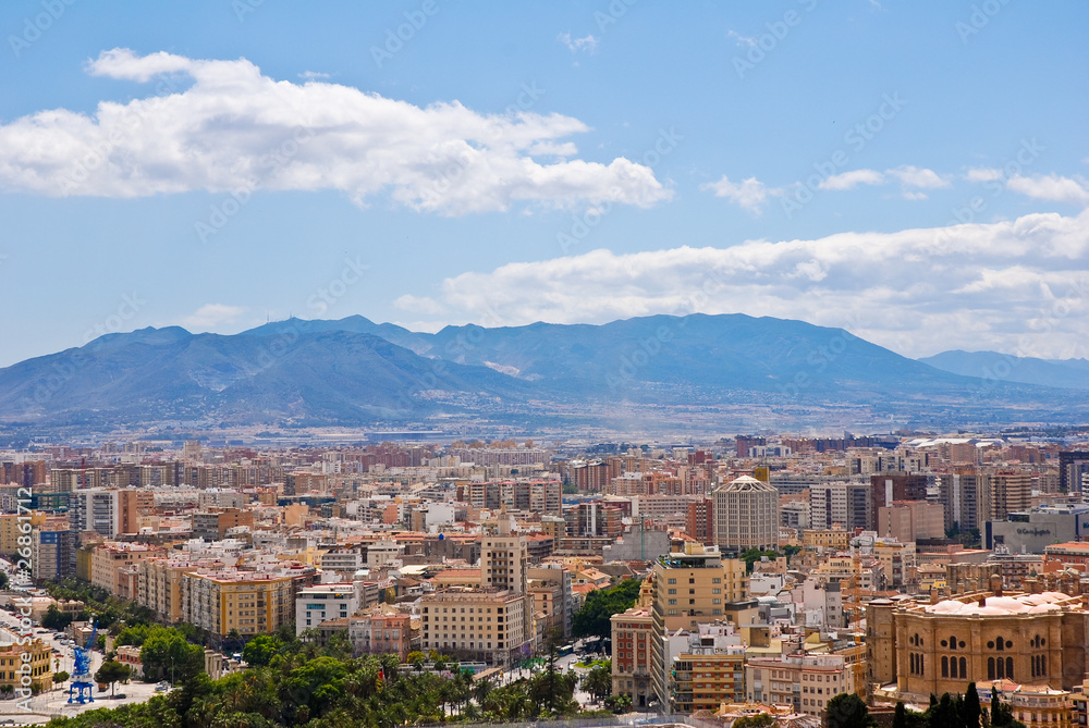 Malaga - View of the City