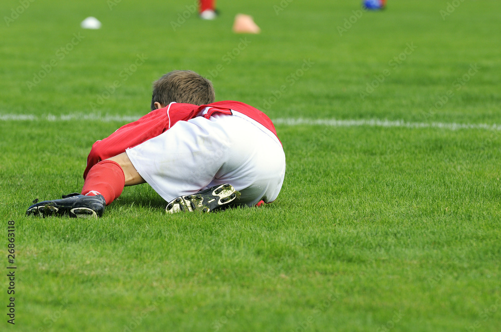 Obraz premium chute de foot
