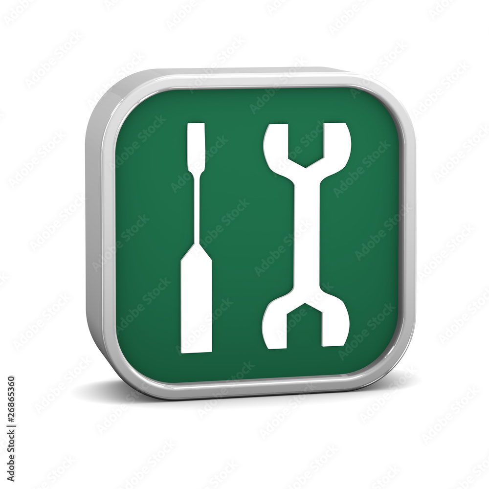Green Tools Sign Green Tools Sign