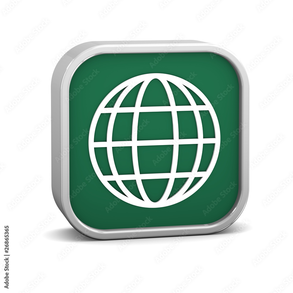 Green Web Sign