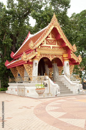 Provincial Pillar of Spiritual Unity, Northeast, Thailand. © suwanb