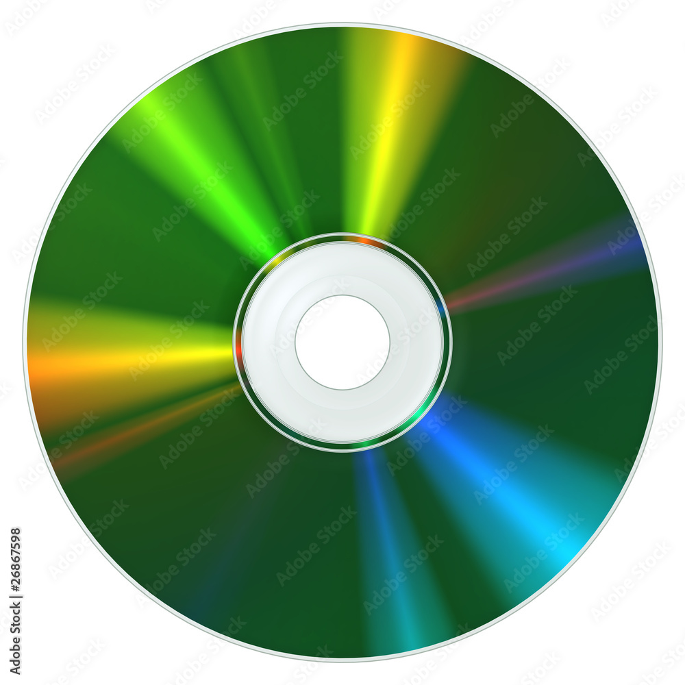 CD RAM Disk Stock Illustration | Adobe Stock