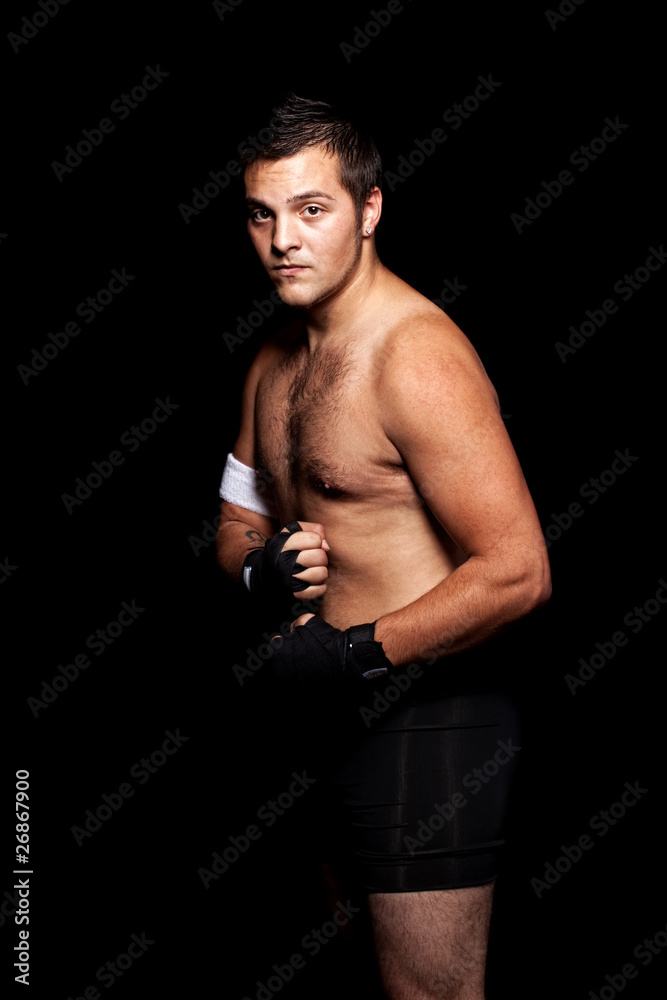 Naklejka premium Fighter