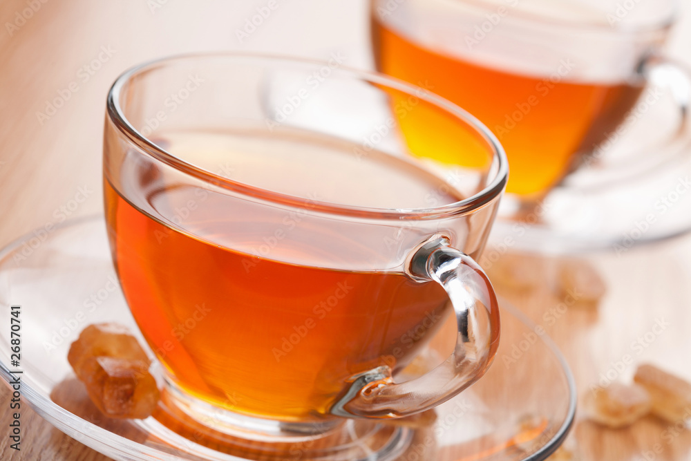Fototapeta premium two cups of tea