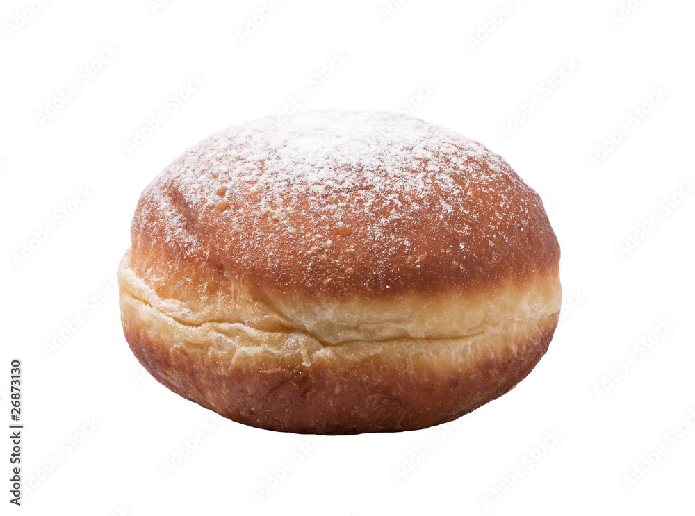 Doughnut with pouderd sugar Doughnut with pouderd sugar