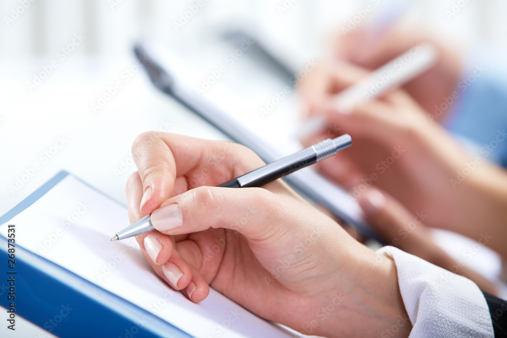 Hand writing Hand writing
