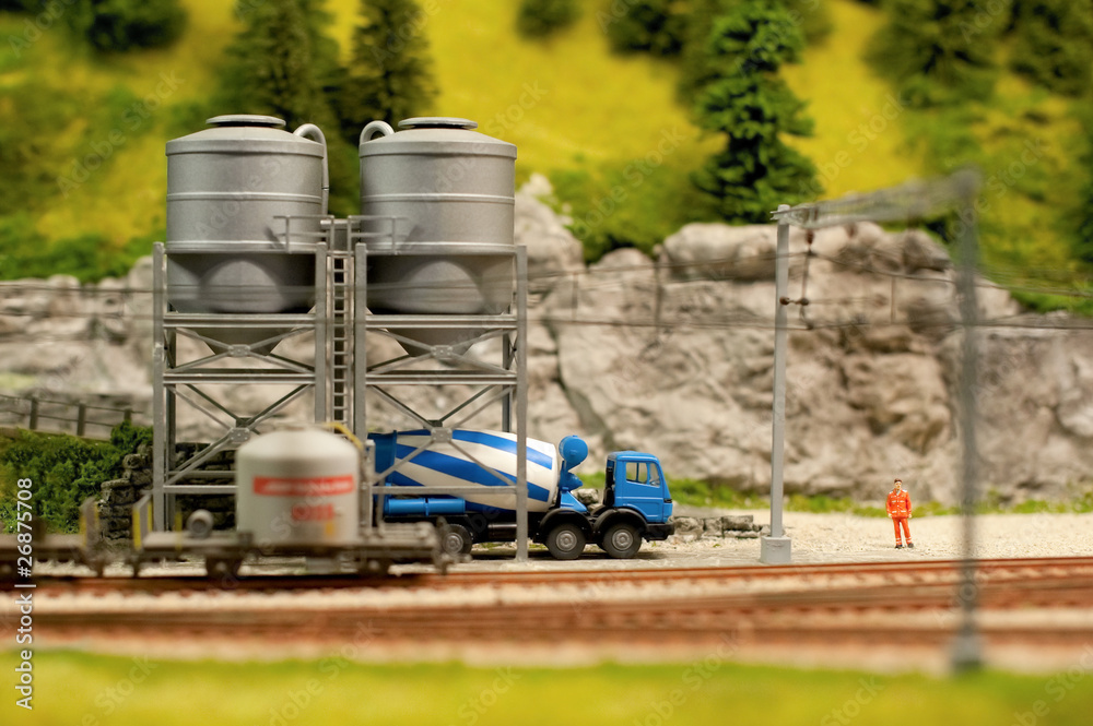 model cement lorry loading from cement silos model cement lorry loading from cement silos