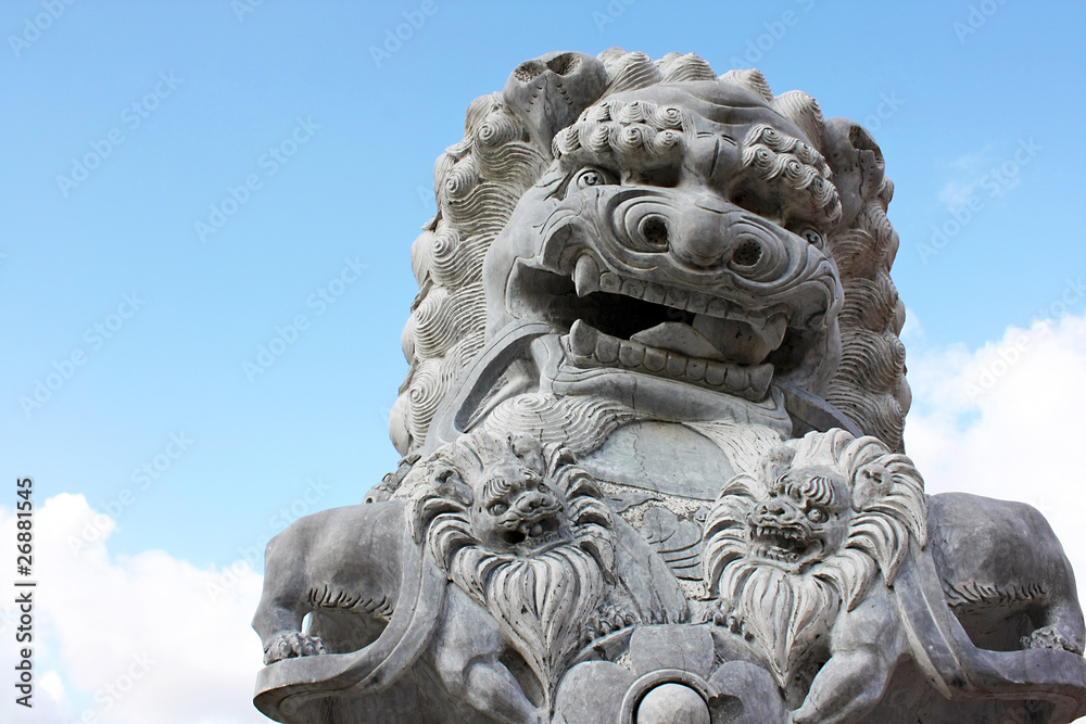 Asian Stone Lion