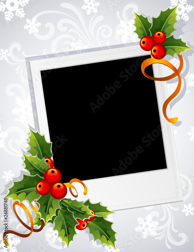 Christmas photo frame