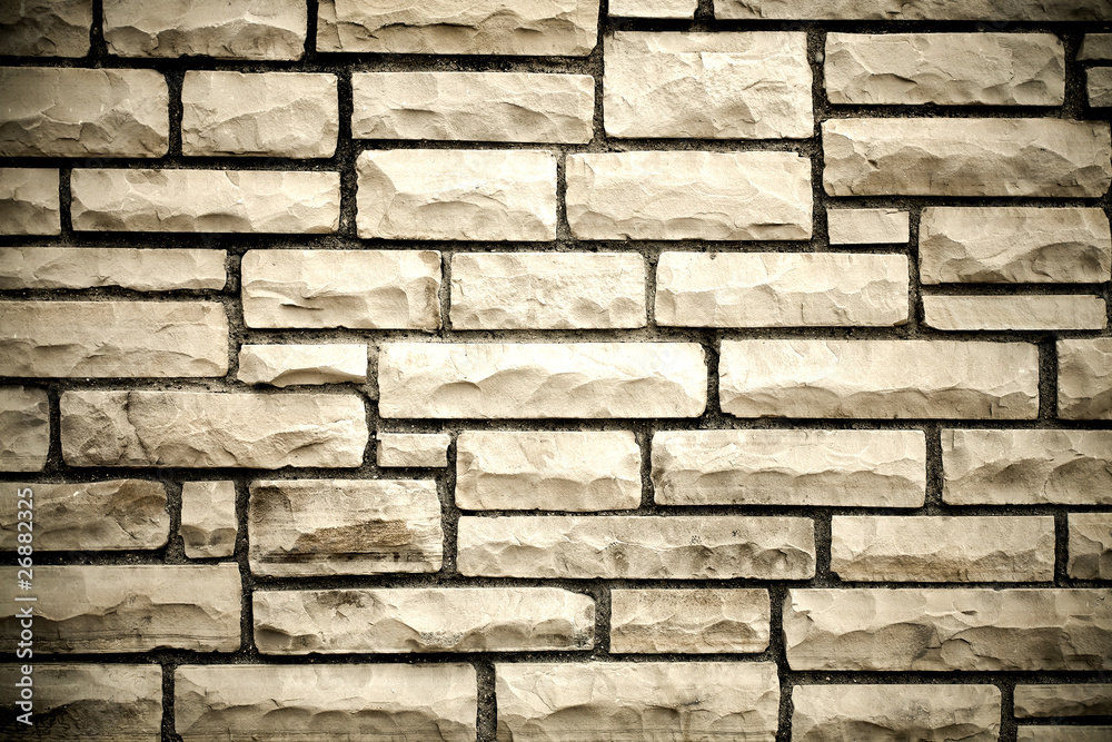 Obraz premium stone wall texture