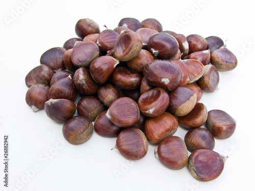 Chestnuts in a heap
