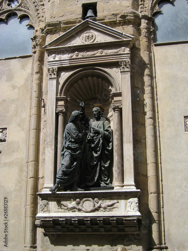 Bronze sculpture of Christ
