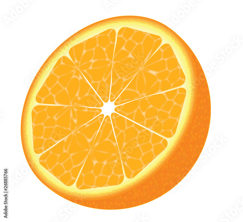 Half an orange