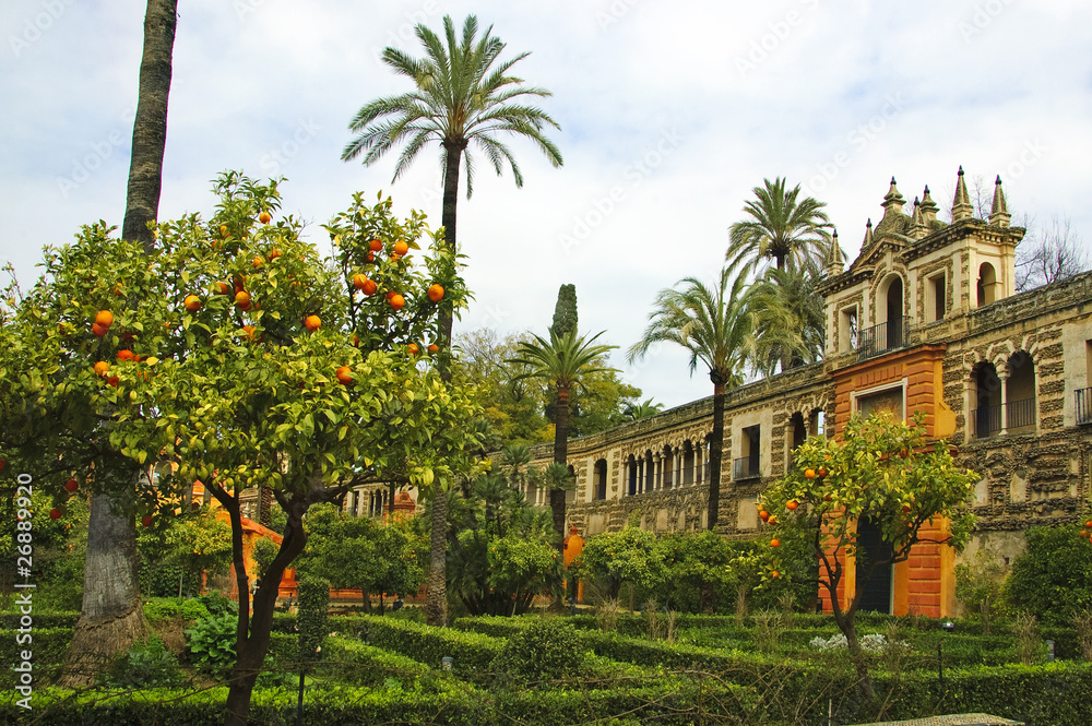 Fototapeta premium Alcazar w Sewilli