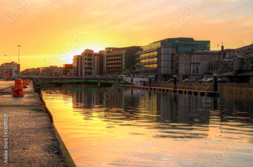 Cork city at sunset HDR - Ireland © Patryk Kosmider