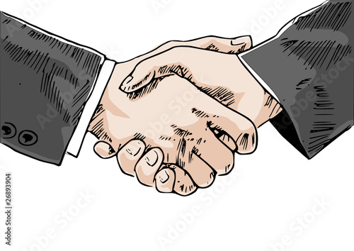shake hands