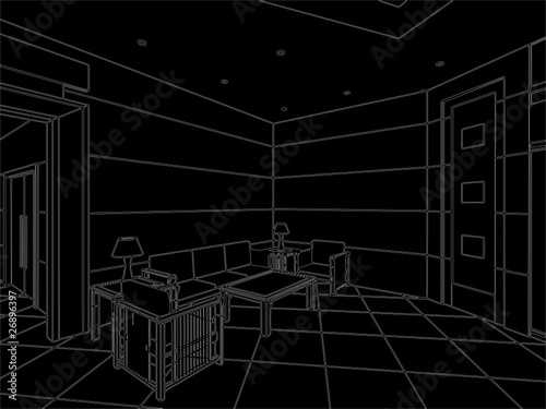 Modern Hall Vector 02