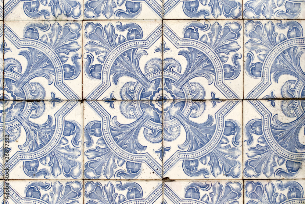 Portuguese glazed tiles