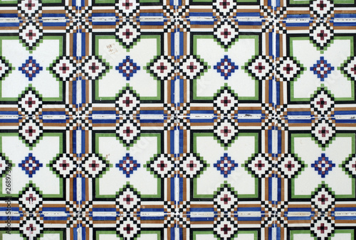 Portuguese glazed tiles