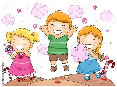 Kids in Candyland