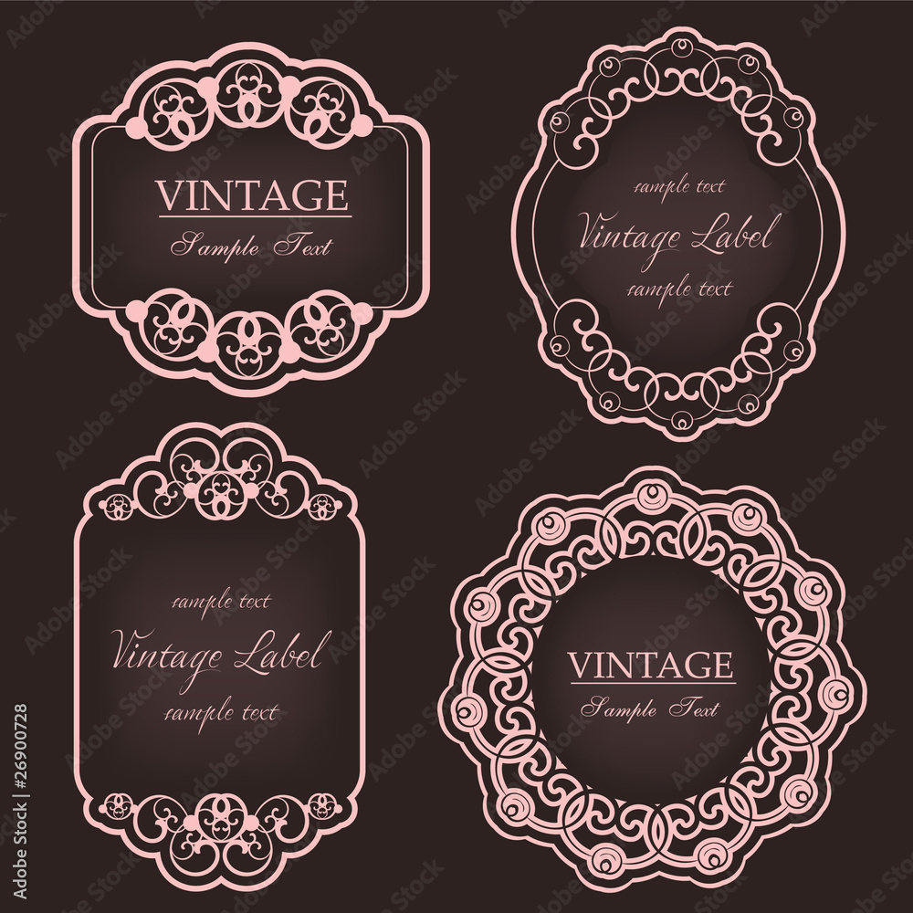 vintage labels