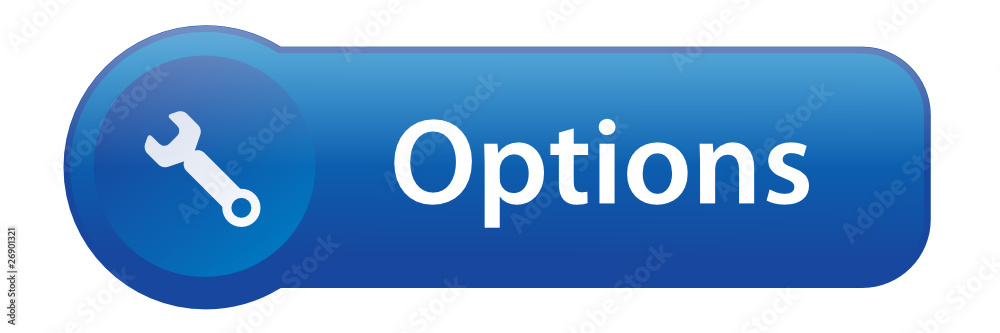 OPTIONS Web Button (tools setup preferences my account profile) OPTIONS Web Button (tools setup preferences my account profile)
