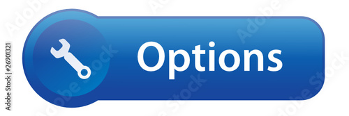 OPTIONS Web Button (tools setup preferences my account profile)