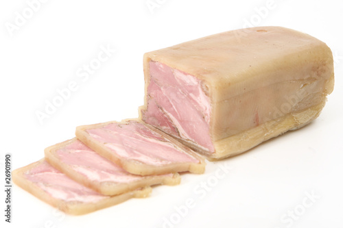 Obraz na płótnie smoked pork w salonie