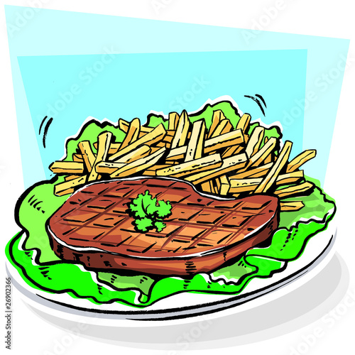 Steak frites