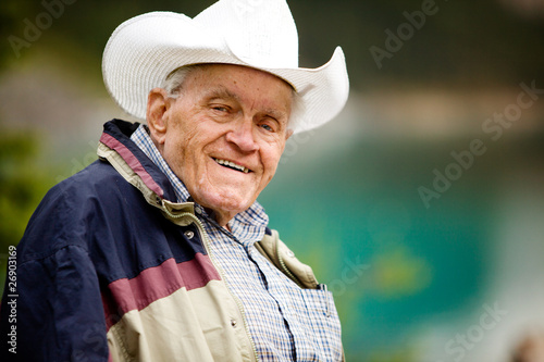 Elderly Man Portrait photo