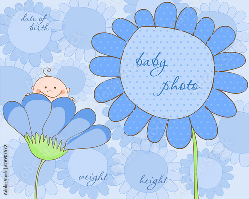 Baby Boy Arrival Frame for Photo #26907572