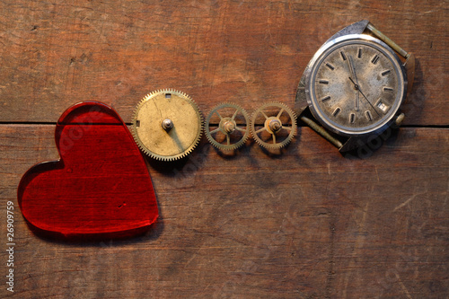 Tableau sur toile Valentine's Day Concept