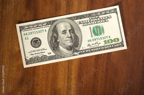 Fotografie dollar banknote