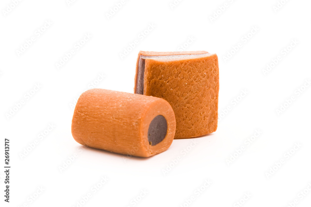 Obraz premium brown tasty licorice