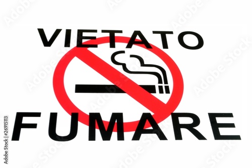 Vietato fumare photo