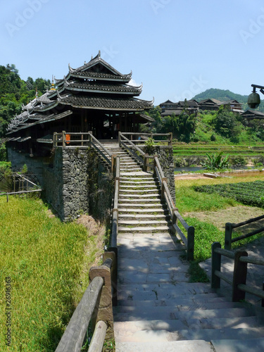 Pont du vent et de la pluie, Chenyang photo