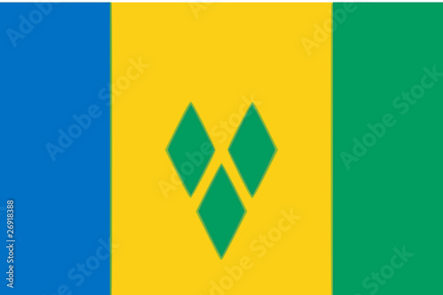 Free Download Drapeau de Saint-Vincent-et-les Grenadines - GFXLoad