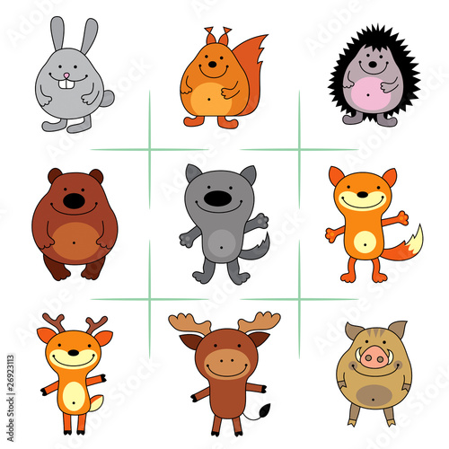 animals forest
