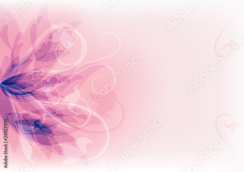 Floral abstract background. EPS10.