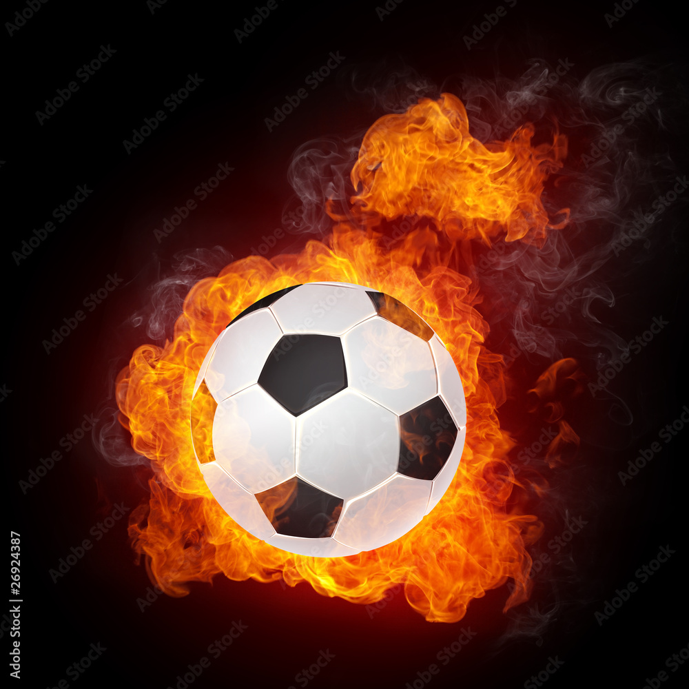 Naklejka premium Soccer Ball
