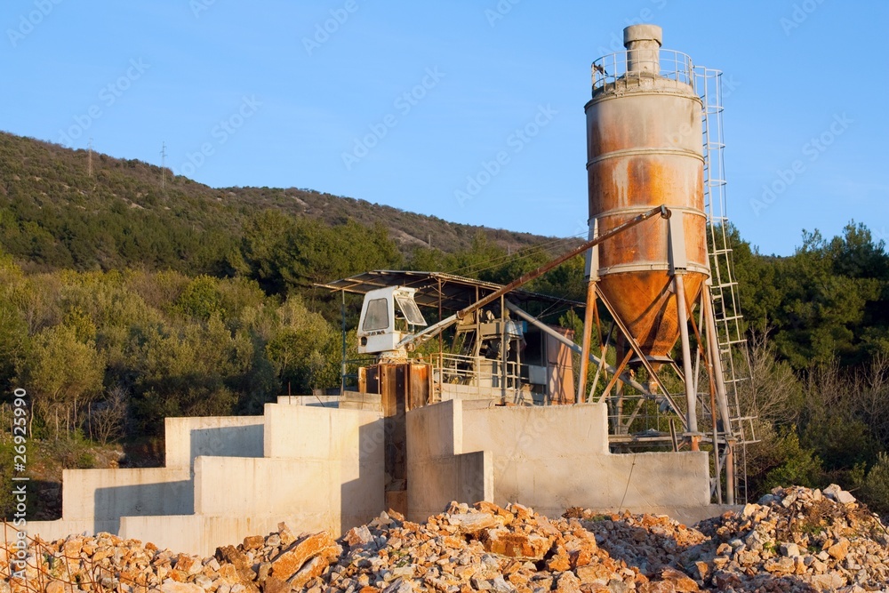 Obraz premium Construction site