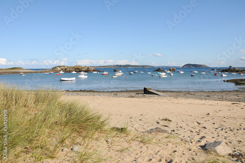 Harbour at Bordeaux on Guernsey photo