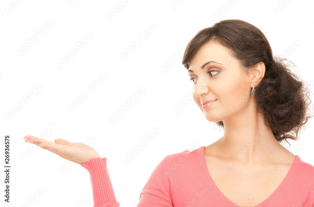 something on the palm