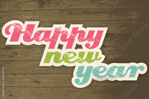Vector Happy new year 2011