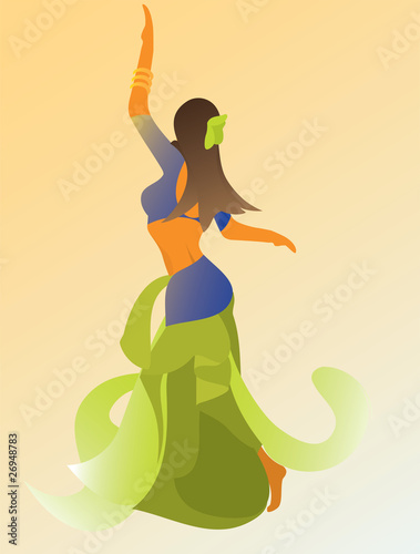 Dancing woman